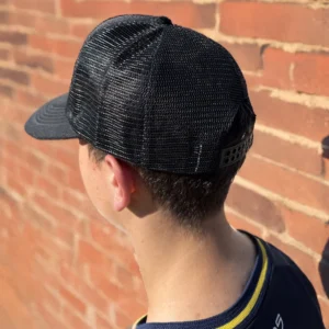 Gorra personalizada para empresas con logo color negra