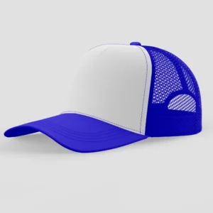 gorra trucker azul y blanca personalizada